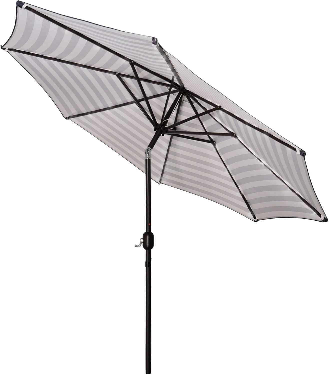 WestinTrends Paolo 9 Ft Outdoor Patio Umbrella, Patio Shade Market Table Umbrella with Push Button Tilt and Easy Open Crank