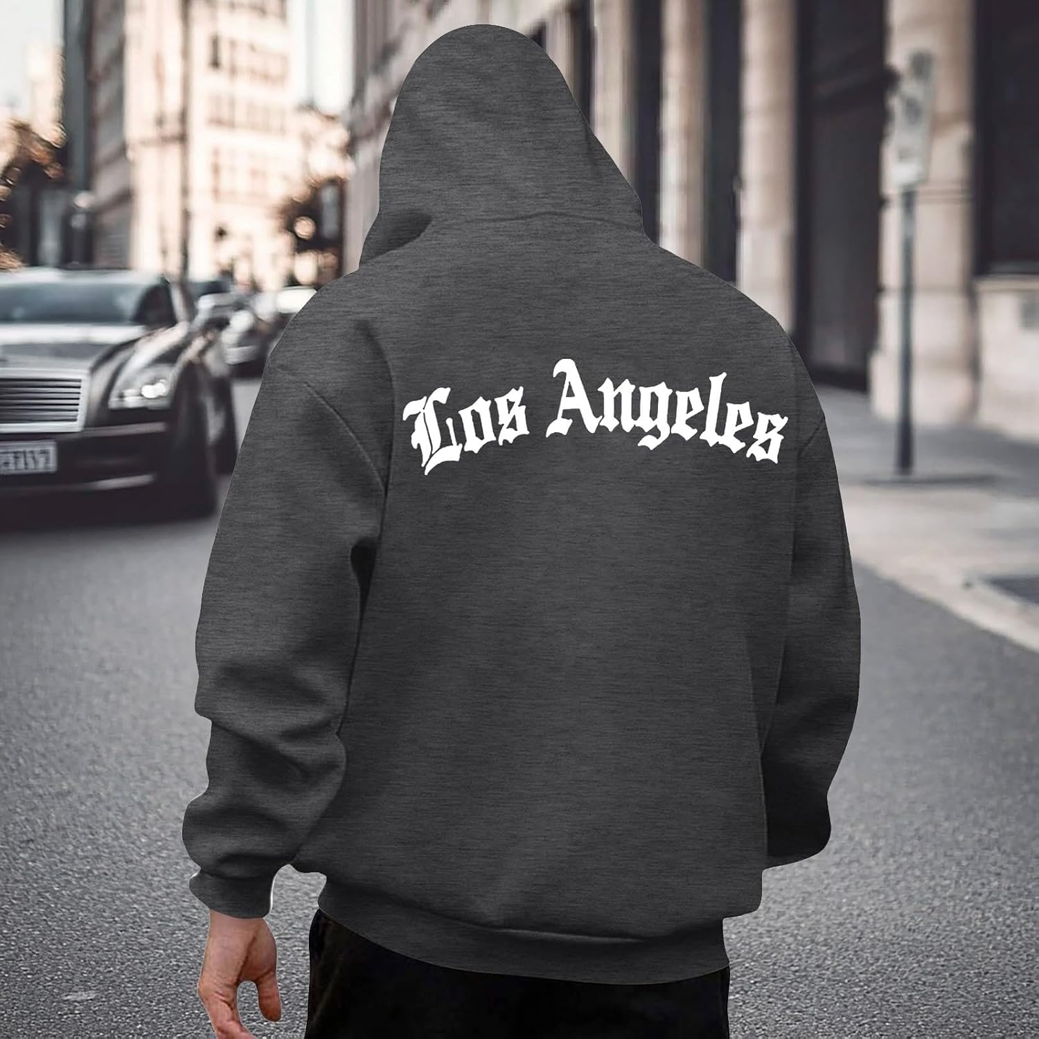 Men'S Fashion Hoodies & Sweatshirts Long Sleeve Printed Pullover Sweatshirts Loose Fit Outfits With Pocket For Daily Casual