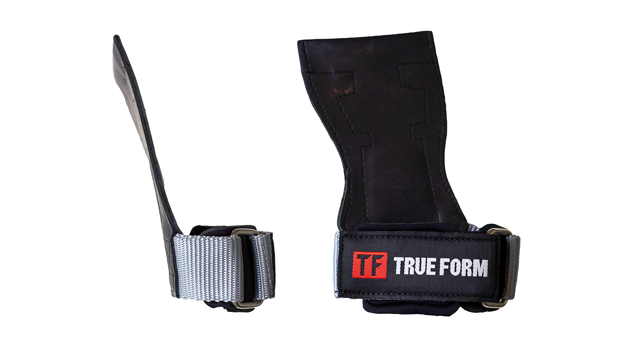 Grips Weight Lifting Gloves Heavy Duty Straps Alternative Power Lifting Hooks Best for Deadlifts Adjustable Neoprene Padded Wrist Wraps Support Bodybuilding Pro Workout