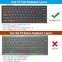 Oaky Keyboard Skin Cover for Lenovo V14 G5 G4 G3 G2 14-inch /2024 2023 2022 New Lenovo Ideapad 1i 14, IdeaPad 1 14 Laptop Waterproof Dust-Proof Ultra Thin Keyboard Skin Protector - Silicon Black gallery image