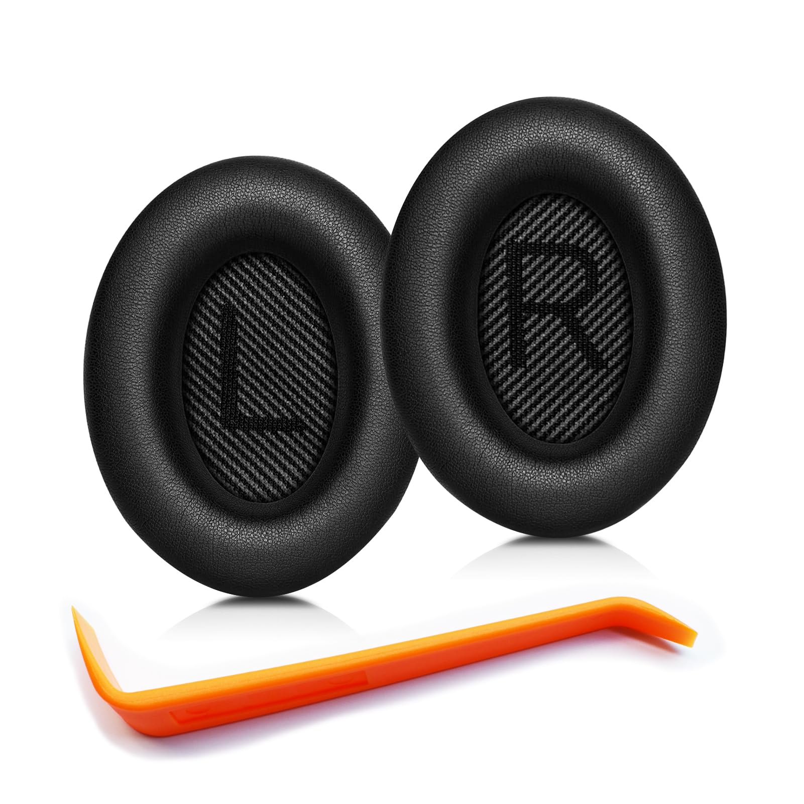 QC35 Ear Pads - Replacement Earpads Ear Cushions for Bose QuietComfort 35 II and QC35 Headphones & More(Black)