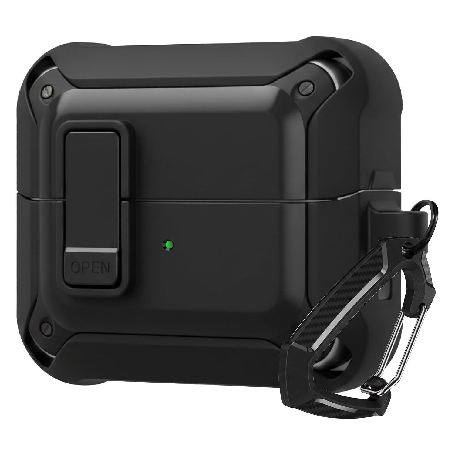 CROSSVOLT Compatible for Samsung Galaxy Buds 3 Pro (2024) & Galaxy Buds 3 & Galaxy Buds 3 FE (2025) Case, Carabiner Includ...