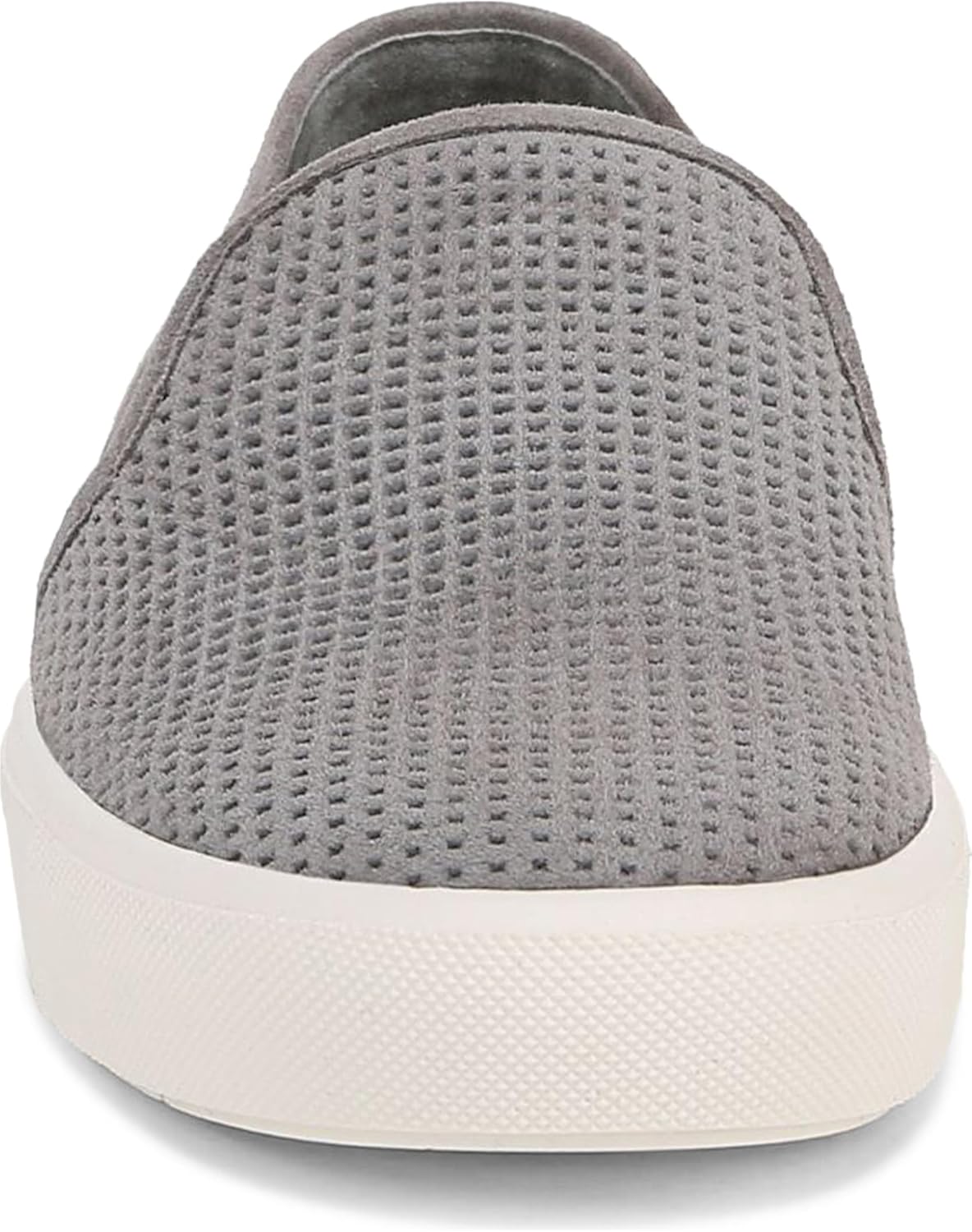 Vince Women's Blair 5 Slip on Sneaker - Stone Gray Suede 7 Medium - Image 3