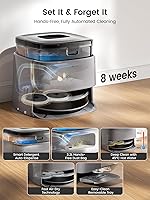 Vista 3 de Lefant LiDAR Robot Vacuum and Mop, 20000Pa Suction, 90-Day Self-Emptying, Obstacle Avoidance, Auto Mop Washing&Drying, All-in-One for Pet Hair