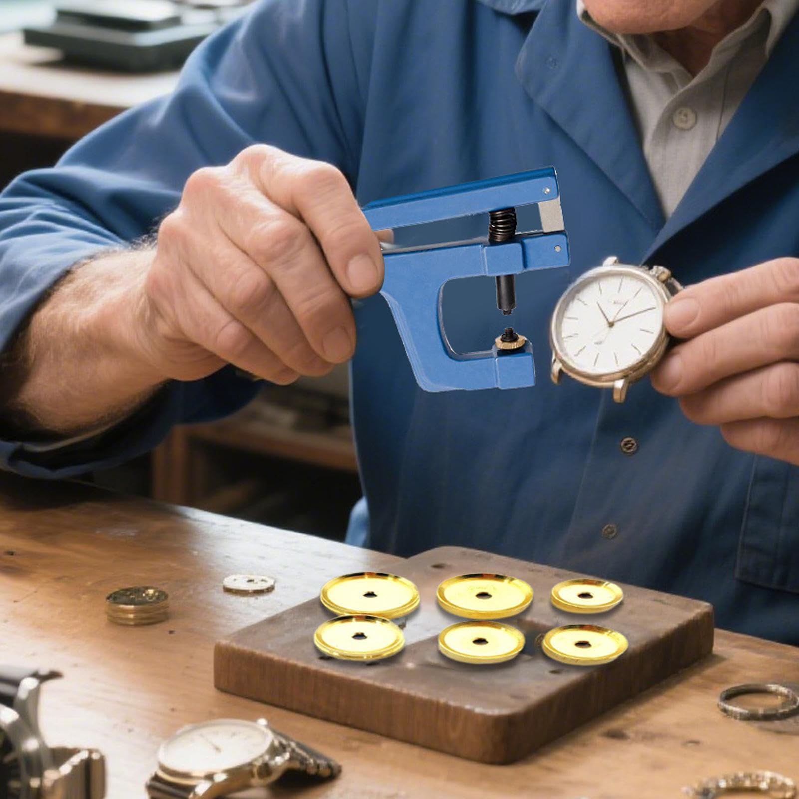 Herramienta de Prensa para Relojes Herramientas Relojeras de Precisión