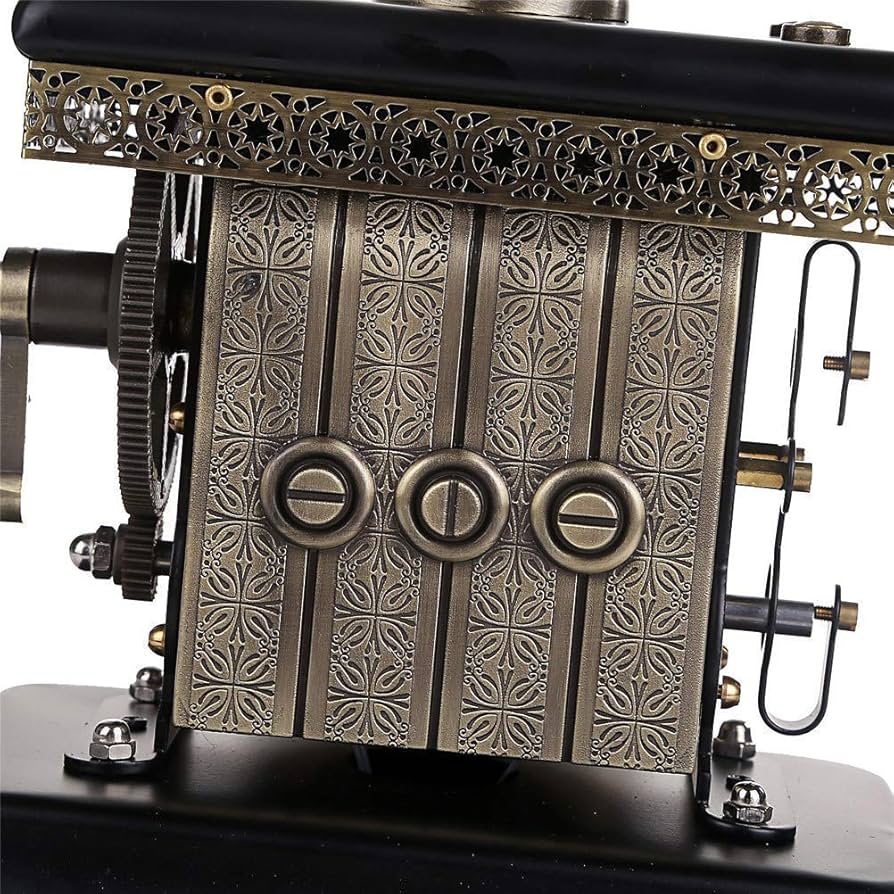 Amazon.co.jp: 回転式ダイヤル付きレトロな固定電話電話古い