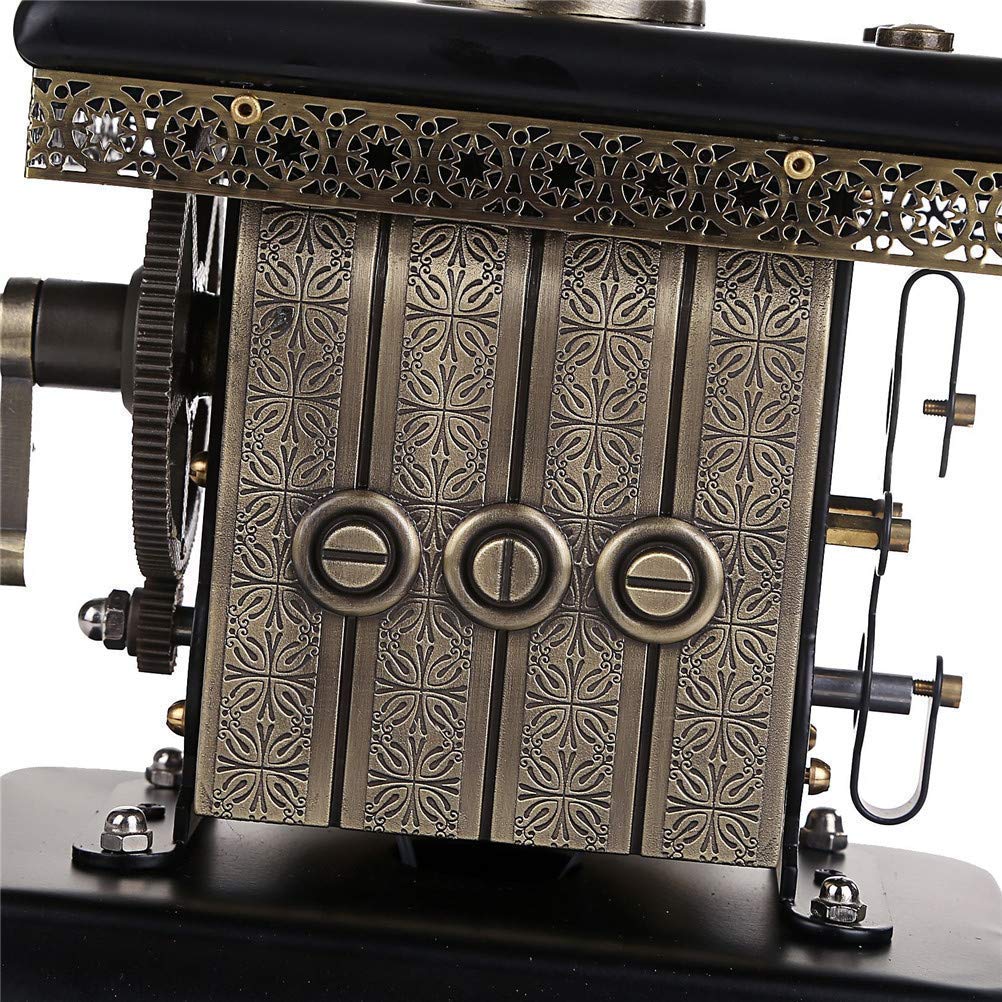 ☆大人気☆ アンティーク電話 レトロ 高級 海外製 ダイヤル式 現状品 Amazon | アンティーク木製電話、アンティーク電話、有線