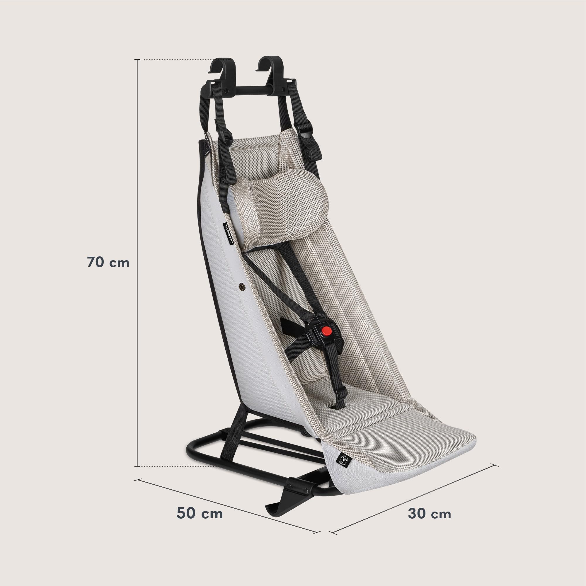 LIONELO CAMA Kinderanhänger 2-in-1 Fahrradanhänger mit Kinderwagenfunktion für 1-2 Kinder, 6 Monate-6 Jahre, 2x22 kg, Federung, große Räder, wasserdichtes Verdeck