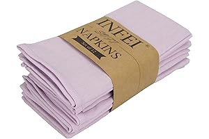Upscale Table Elegance - Lavender Napkins