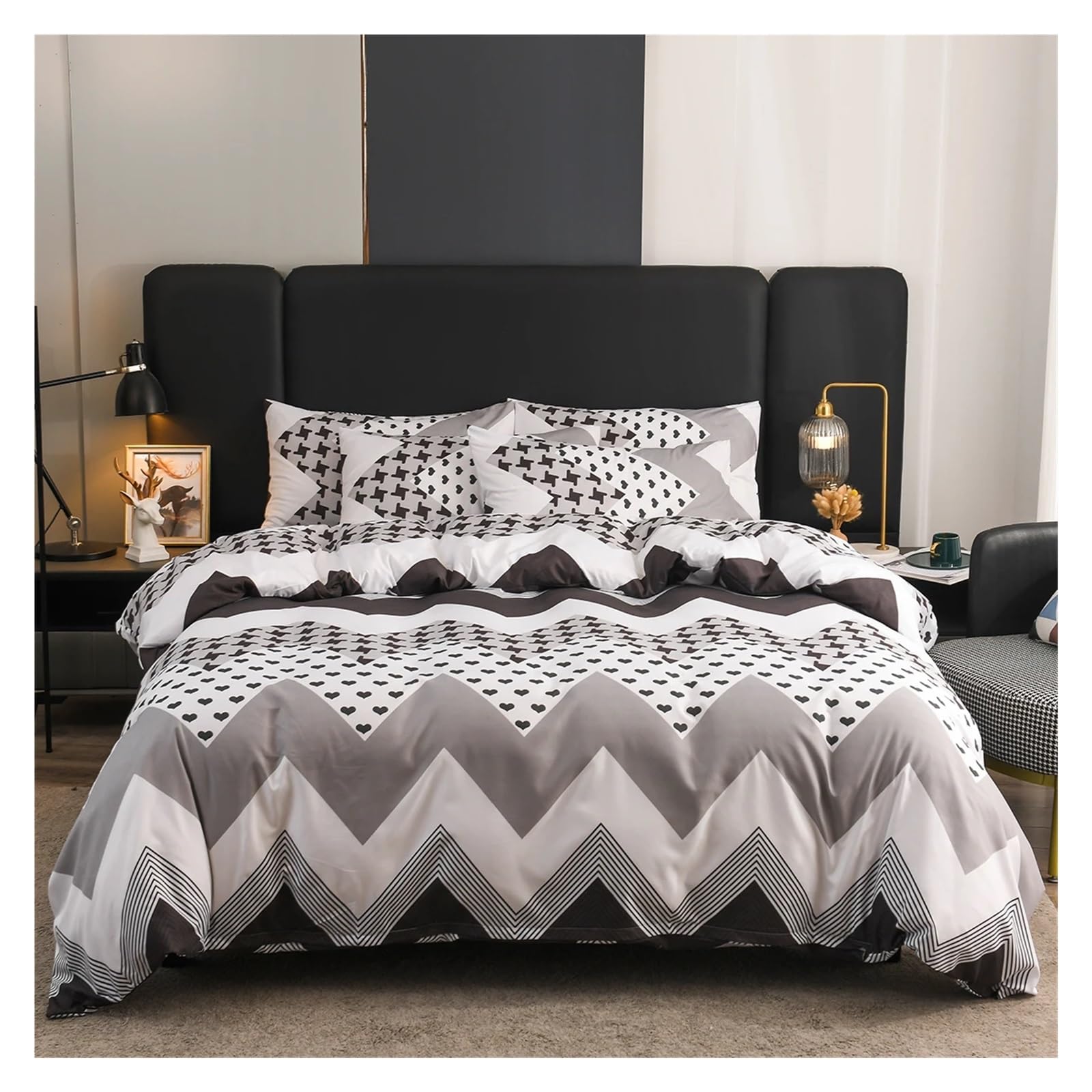 クイーンサイズのキルトカバーとシーツのセットです。 Amazon｜2/3点掛け布団カバー寝具セット、クイーンサイズダブルベッド