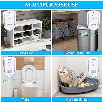 Amazon | Morrerfresh 強力な臭い除去用オゾン消臭器 99％ 猫用