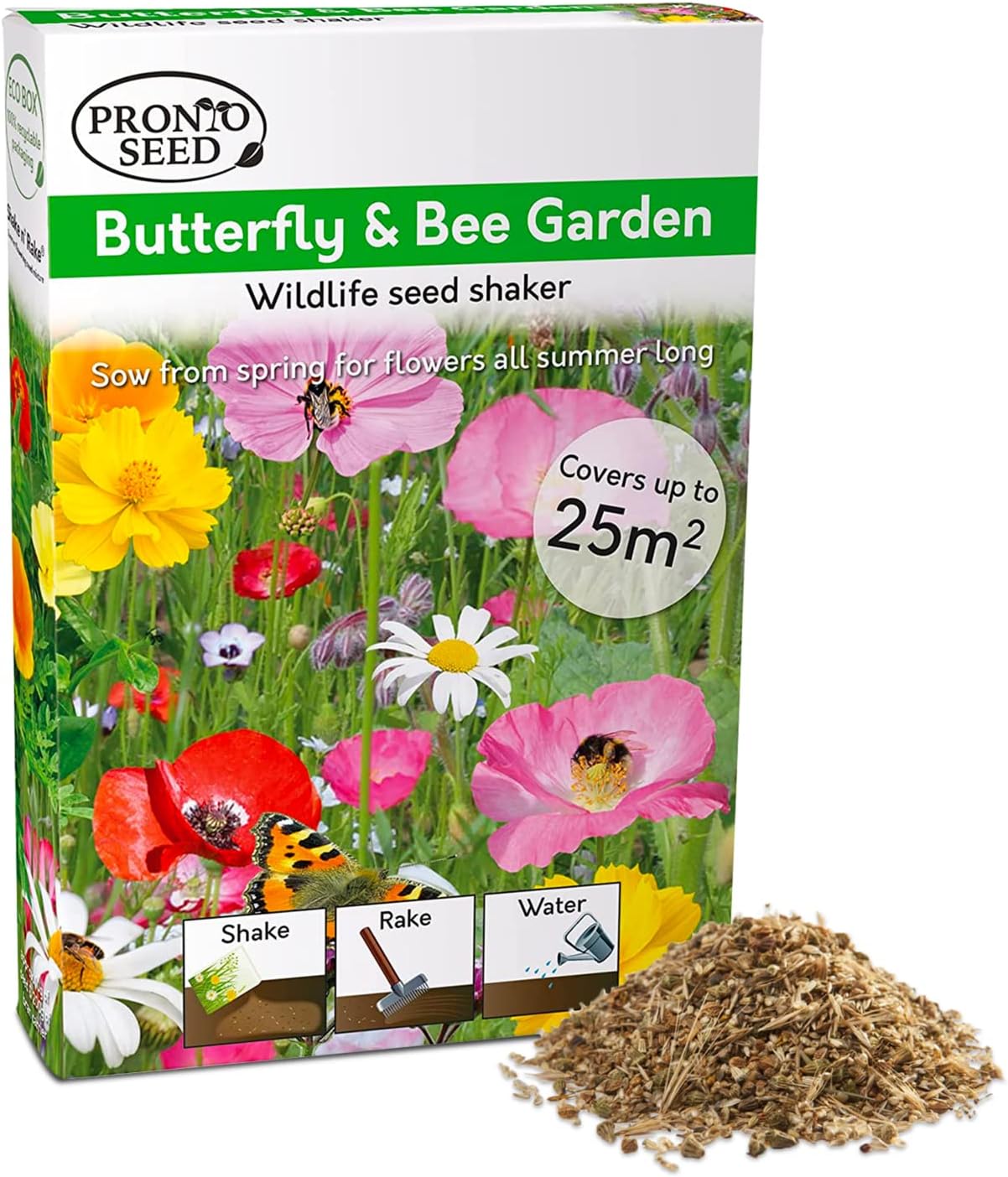Pronto Seed Wild Flowers Seeds UK Grow Your Own Themed Annual