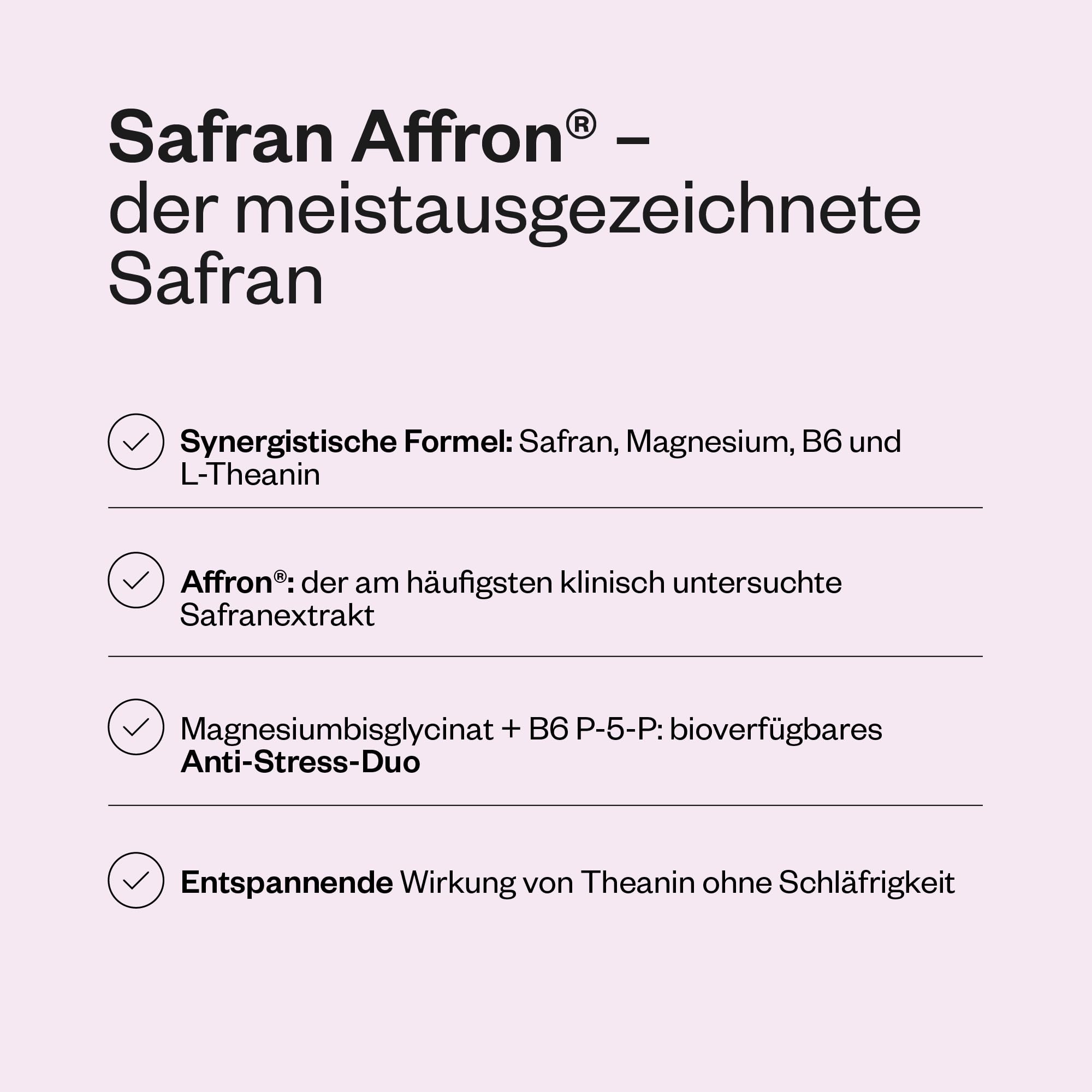 SaffronMag Relax Complex - Anti-Stress für Erwachsene - SuperSmart