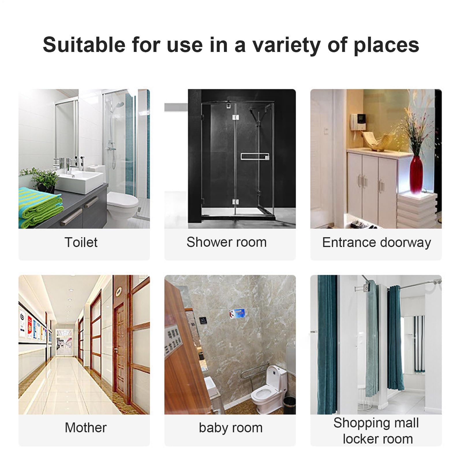 Asiento de ducha de montaje en pared | Taburete plegable antideslizante resistente para espacios pequeños | Silla de ducha para ancianos y personas mayores | Solución de baño que ahorra espacio