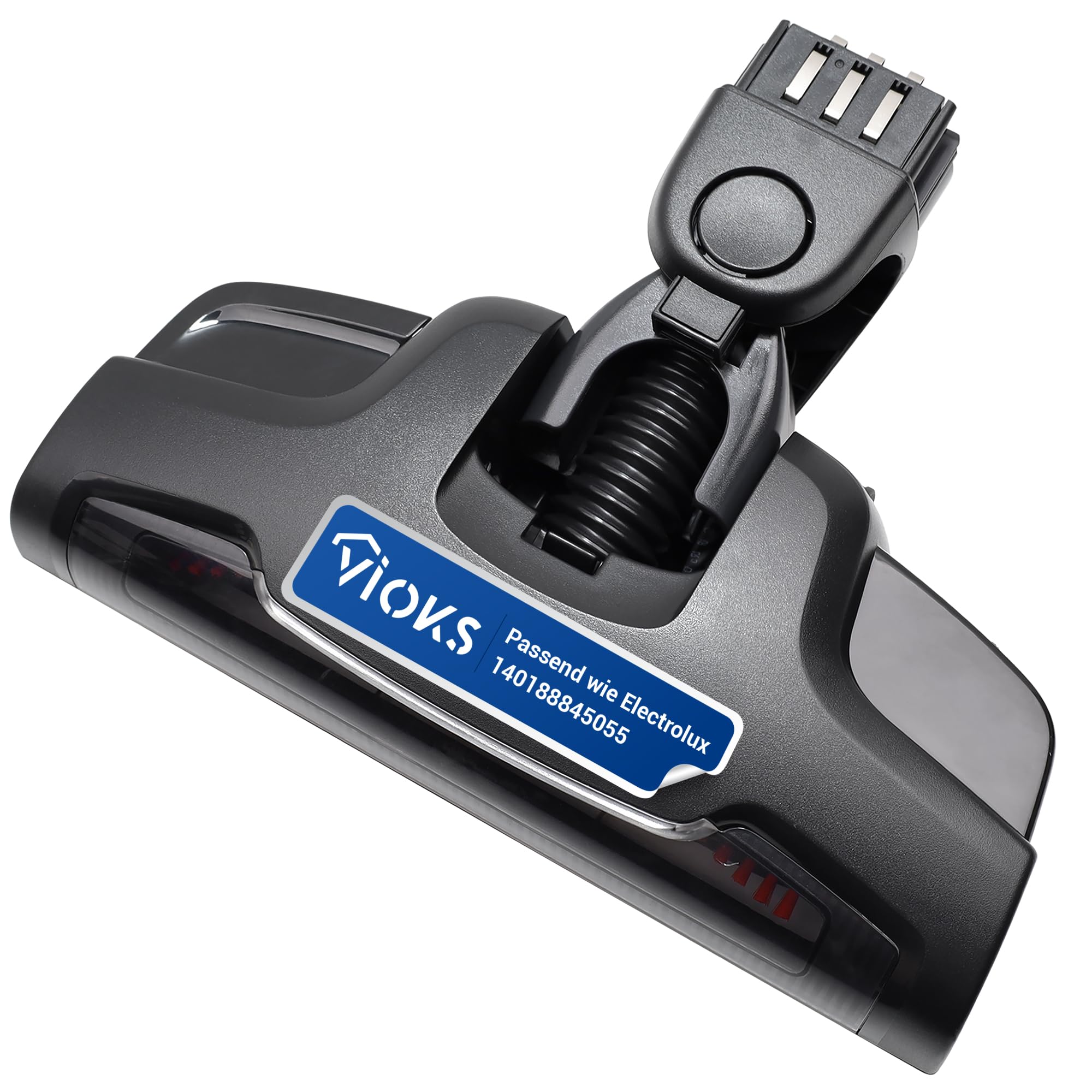VIOKS Boquilla de suelo de repuesto para aspiradora AEG Electrоlux 140188845055 | Turbo Cepillo 255 x 212 x 65 mm para QX6 QX7 QX8 WQ6 WQ7 WQ8 WellQ7 WellQ8