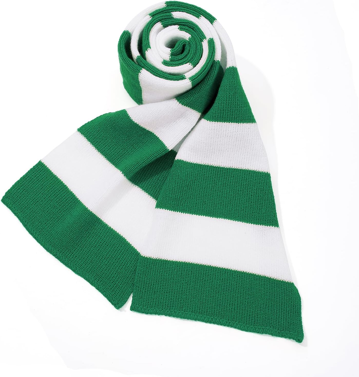 American Trends Men's Winter Scarf Knit Striped Scarf for Fall and Winter Long Soft Knit Fashion Classic Neck Scarves