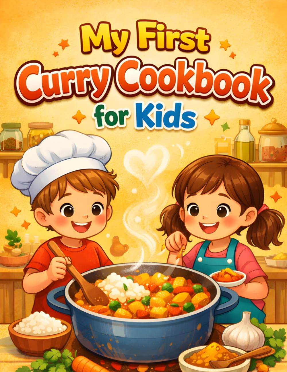 My First Curry Cookbook for Kids: 30 Mild & Fun Recipes Little Chefs Can Make with a Grown-Up