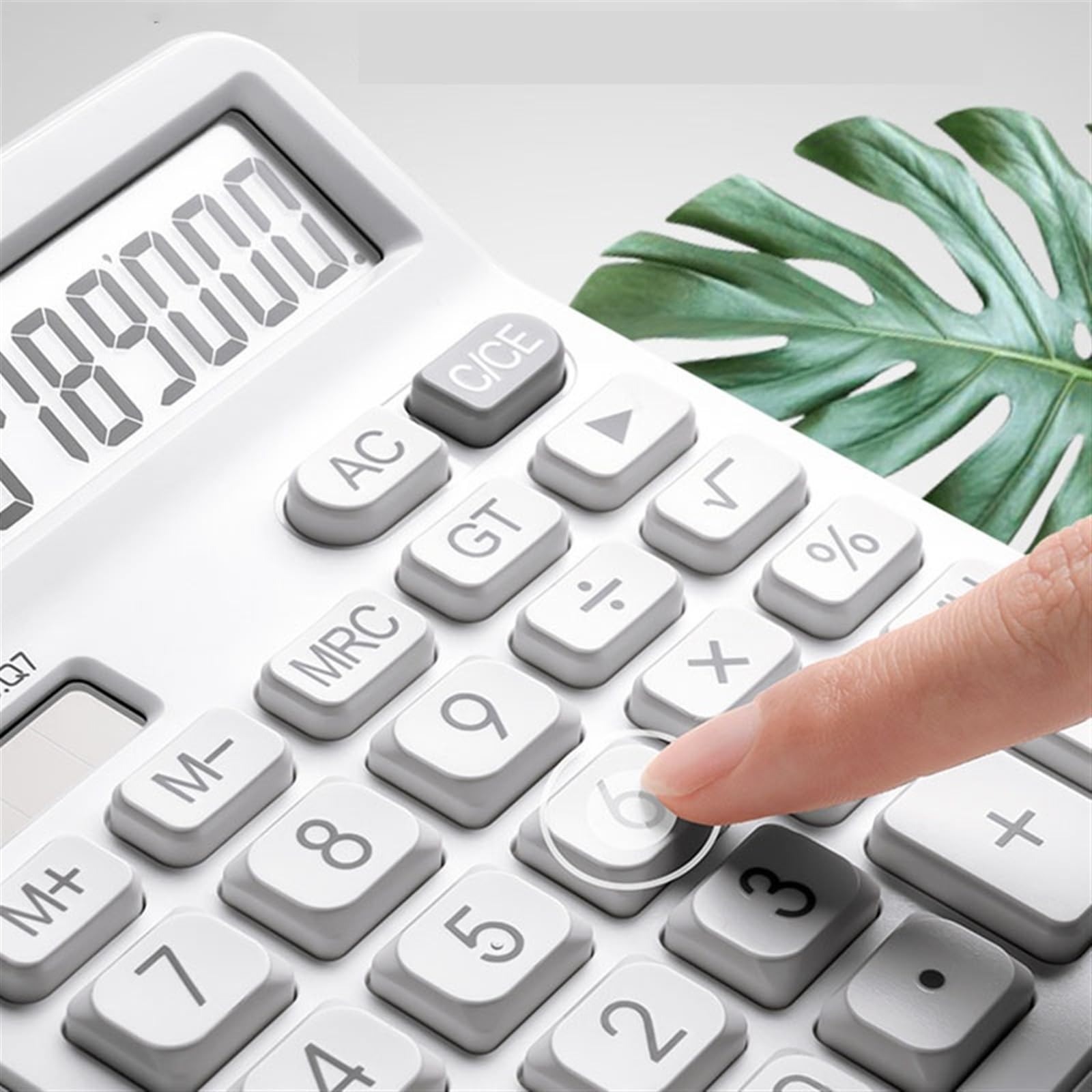 calcolatrici, Semplice calcolatrice Desktop for contabilità Aziendale con Doppia Alimentazione