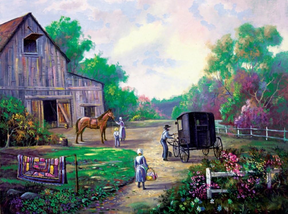 Family Outing 1000 pc Jigsaw Puzzle