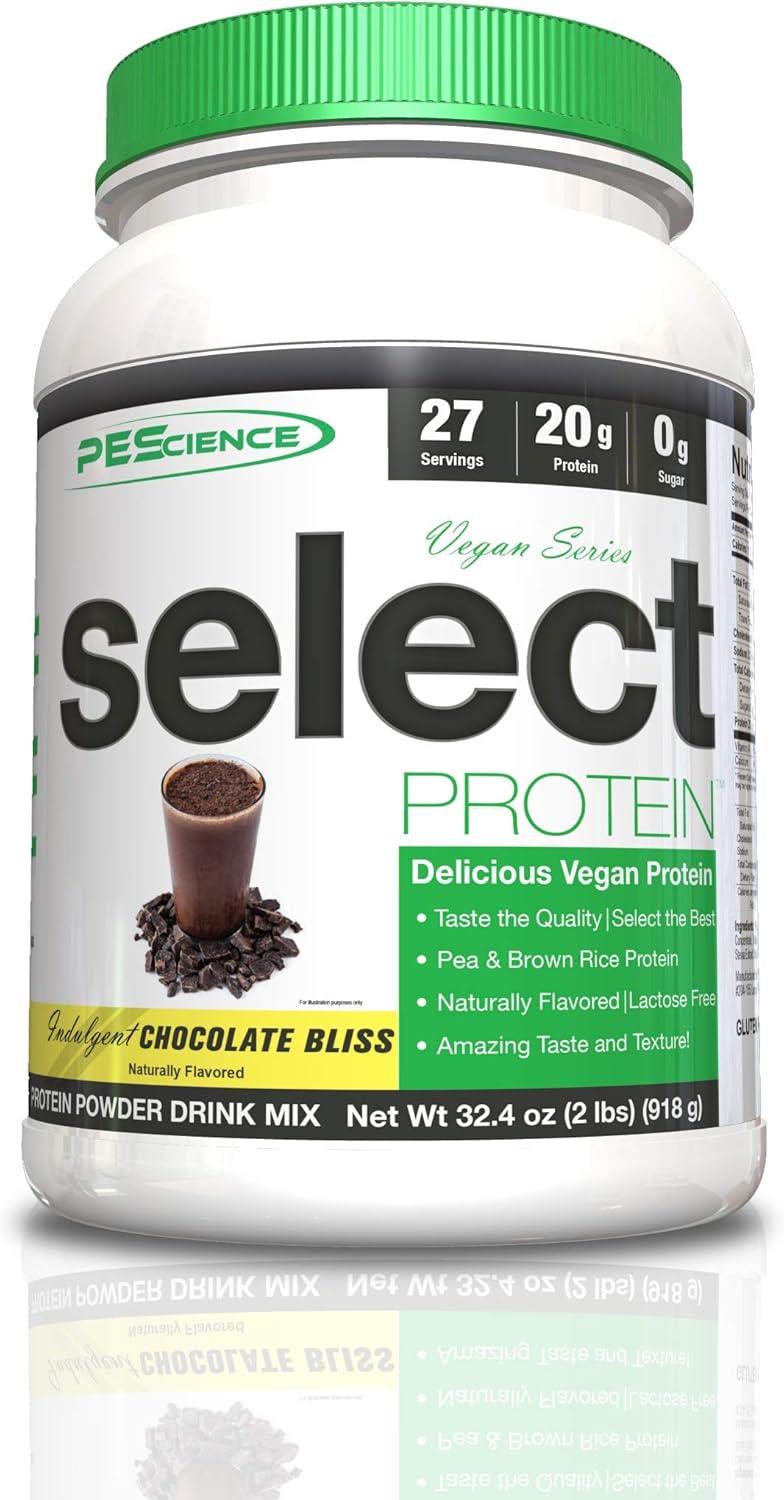 PEScience Select Vegan Protein Powder 2 Pack, Chocolate