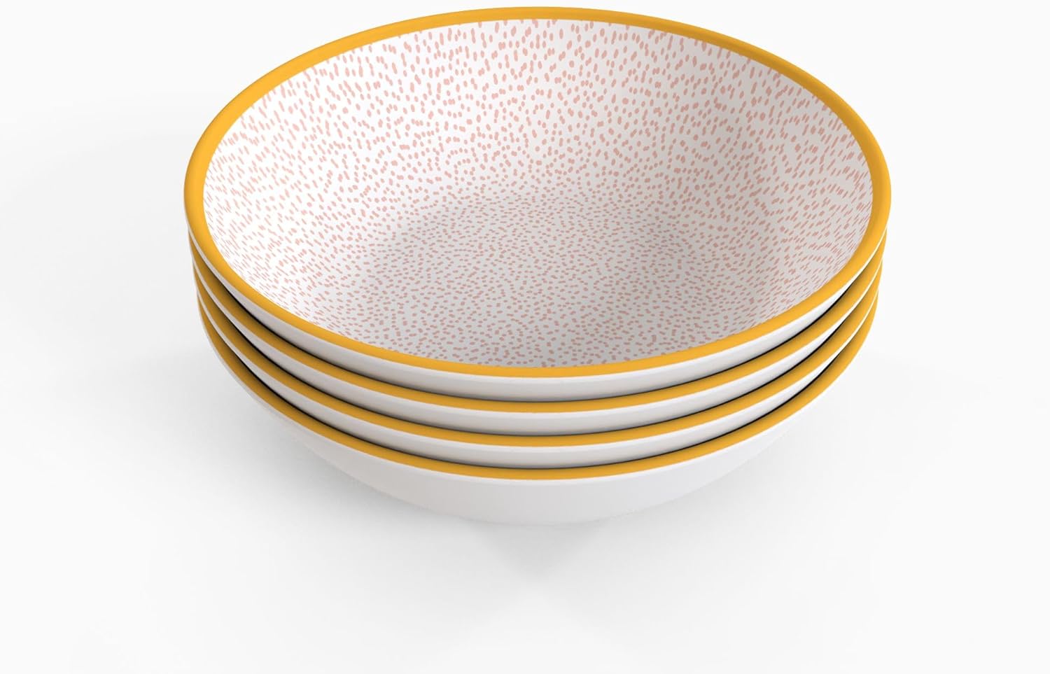 TervisHome Melamine Bowls - Set of 4 | Enchanted Garden Collection | Durable Stoneware-like Quality, Dishwasher Safe, Perfect for Indoor and Outdoor Use