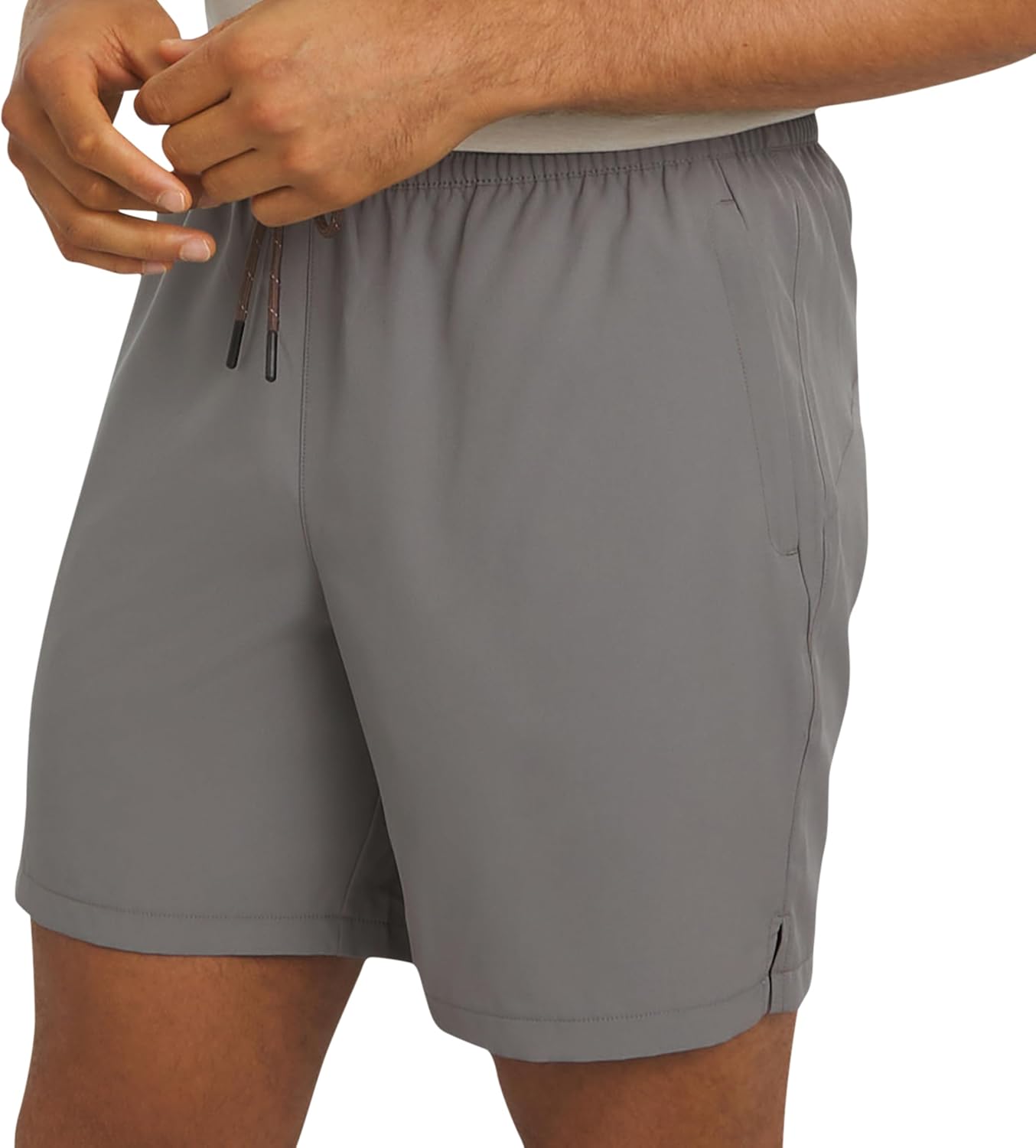 Motion Men's Classic Fit Active Performance Lightweight Stretch Woven Shorts (S-XL)