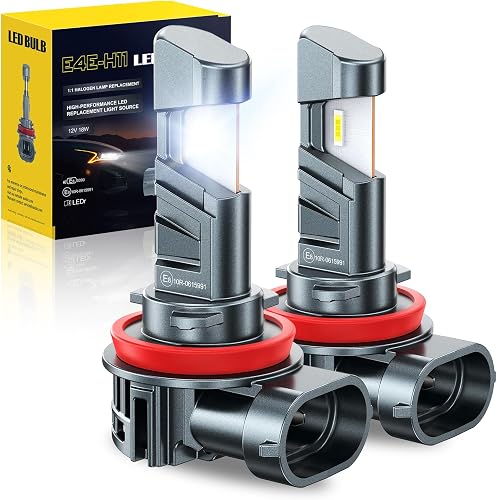 AUXITO bombilla H11 LED, homologación UNECE-R37, +500% de…