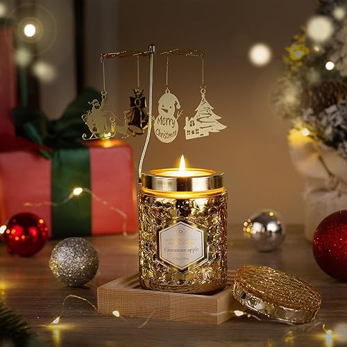 Miniatura 5 de VGGFDY Juego de velas perfumadas, velas de larga duración para el hogar, hechas con cera de soja natural y aceites esenciales, velas de aromaterapia