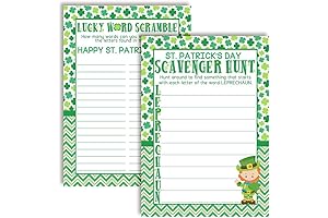 St. Patrick's Day Scavenger Hunt Kit Printable