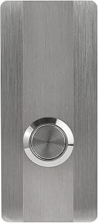 Model R4 Doorbells, R-Series Stainless Steel Designer Doorbells 1.37” x 3.14” x 5/32”