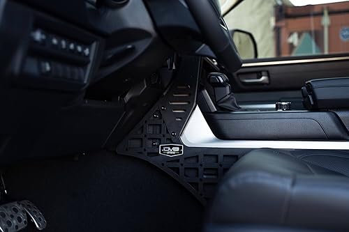 Miniatura 8 de DV8 Offroad Paneles Molle de consola central y puente de dispositivos para Toyota Tundra 2022-2025 y Sequoia 2023 | Soporte para teléfono celular,
