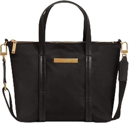 Ted Baker london nylon mini crossbody tote bag, black, one size