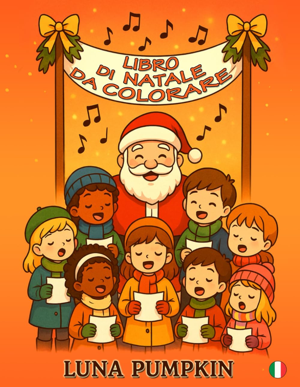 Libro da Colorare di Natale: Regali, Giochi e Sorrisi – 50 Dolci Pagine di Natale da Colorare per Bambini 3–9 anni