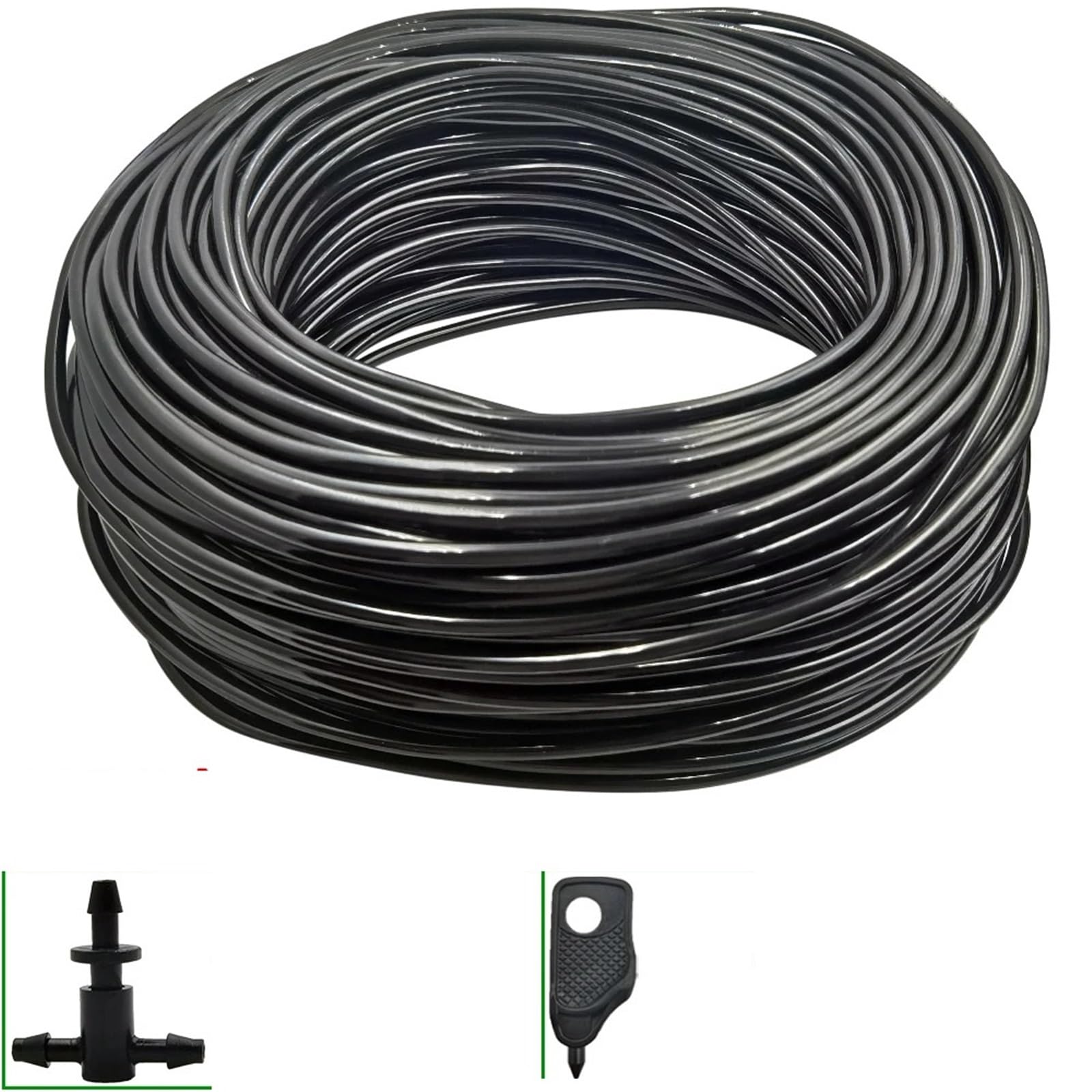 Nhestygbt 5M Tubing Greenhouse Bonsai Plant Flower Drip Arrow Dripper Sprinkler