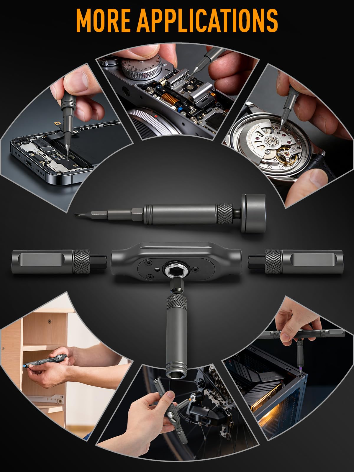 Amazon.com: KELIN 78 IN 1 Magnetic Ratchet Screwdriver Set T