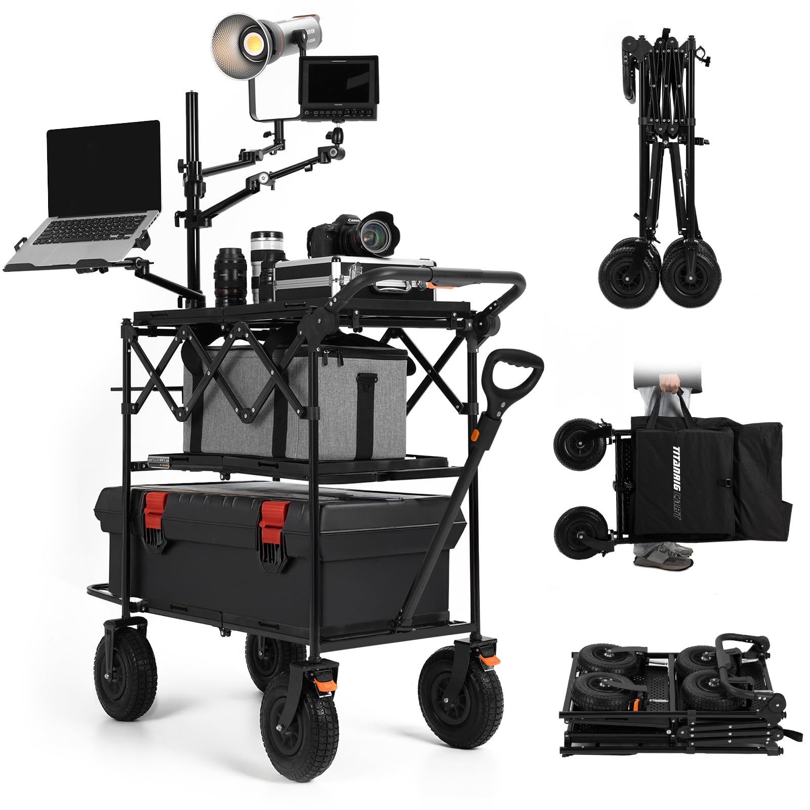 Amazon.com: TARION Video Production Camera Cart - Heavy Duty 440lb