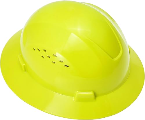 Miniatura 3 de Noa Store Casco duro de ala completa con carcasa de polietileno de alta densidad y casco de seguridad de suspensión de tracción rápida  Ala corta