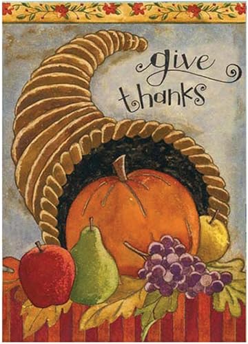 Toland Home Garden Delicious Cornucopia Bandera 116112 Jardín