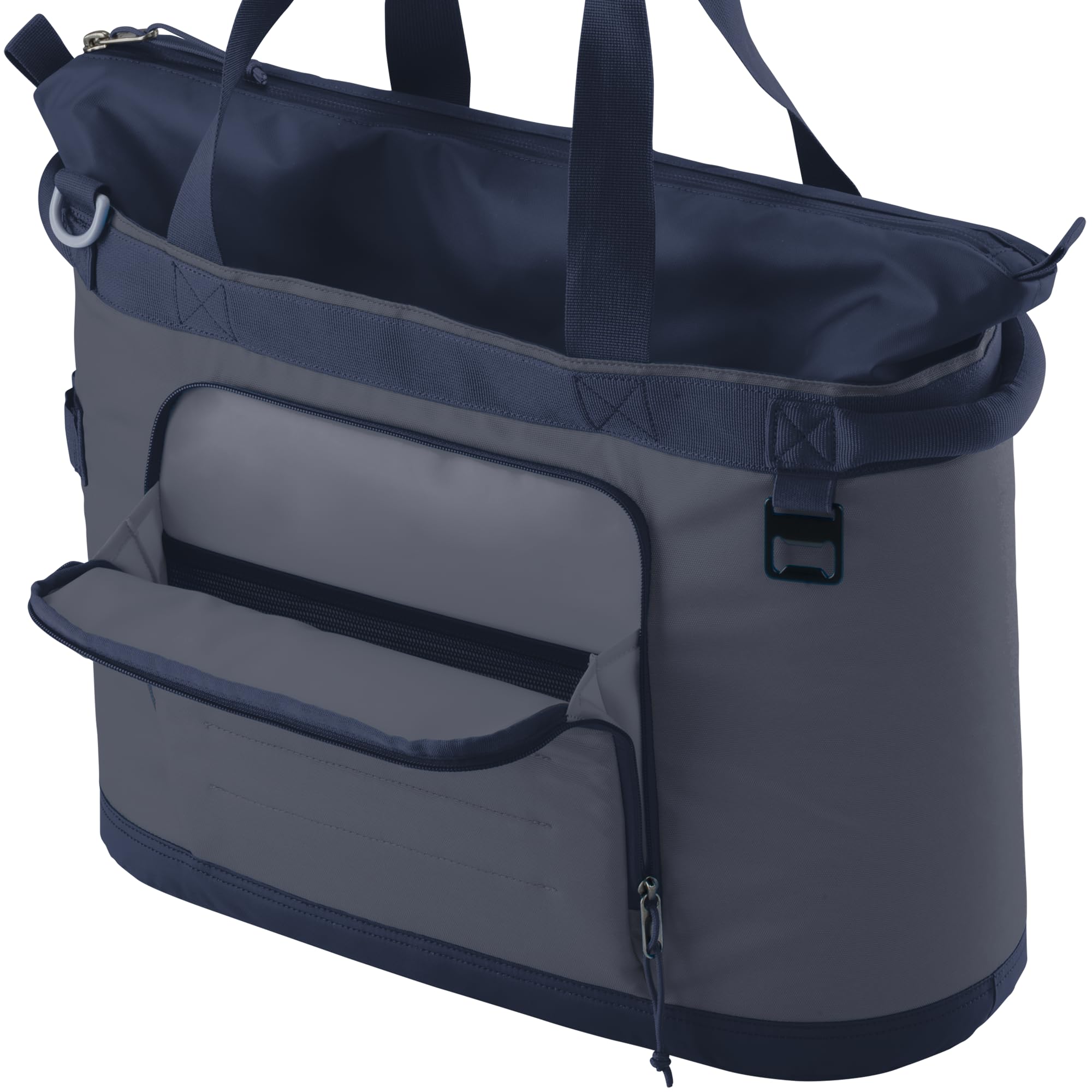 Under Armour Sac fourre-Tout Isotherme avec Dessus Extensible pour 30 canettes + Espace pour Glace, Gris Gravier