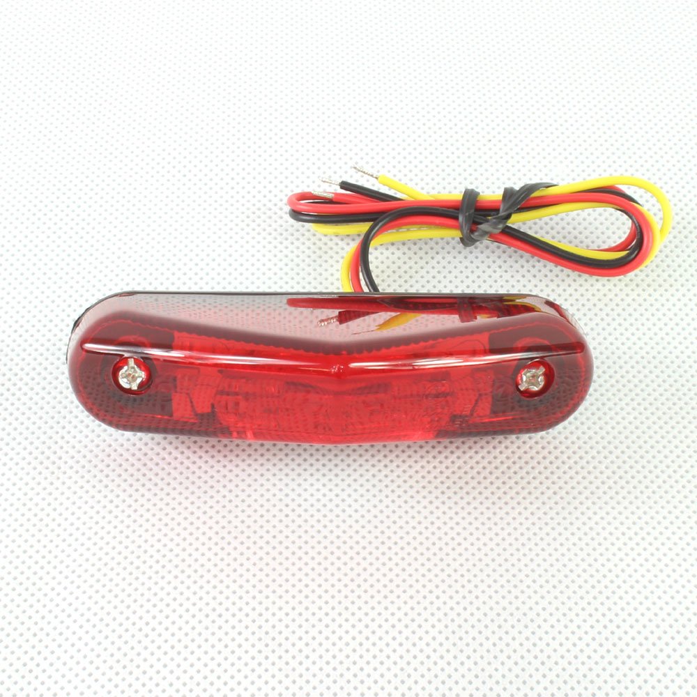 Amazon | 汎用 ミニLEDテールランプ レッド | テールランプ | 車＆バイク
