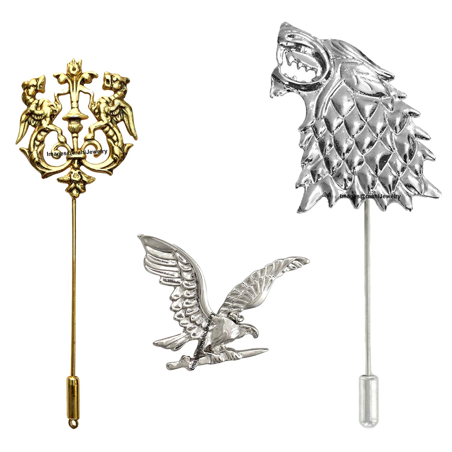 See full amazon price history chart for Mahi Trendy Combo of Lion, Eagle and Wolf Lapel Pin Brooch CO1105075M Mahi Trendy Combo of Lion, Eagle and Wolf Lapel Pin Brooch CO1105075M (B0834SYKBD) Amazon Price History, Amazon Price Tracker