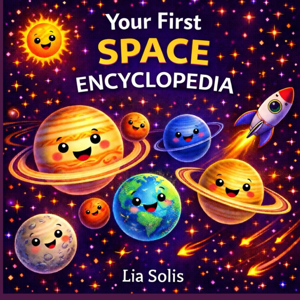 Your First Space Encyclopedia: Fun Facts, Space Missions, Animals, and Activities for Curious Kids Ages 6–9