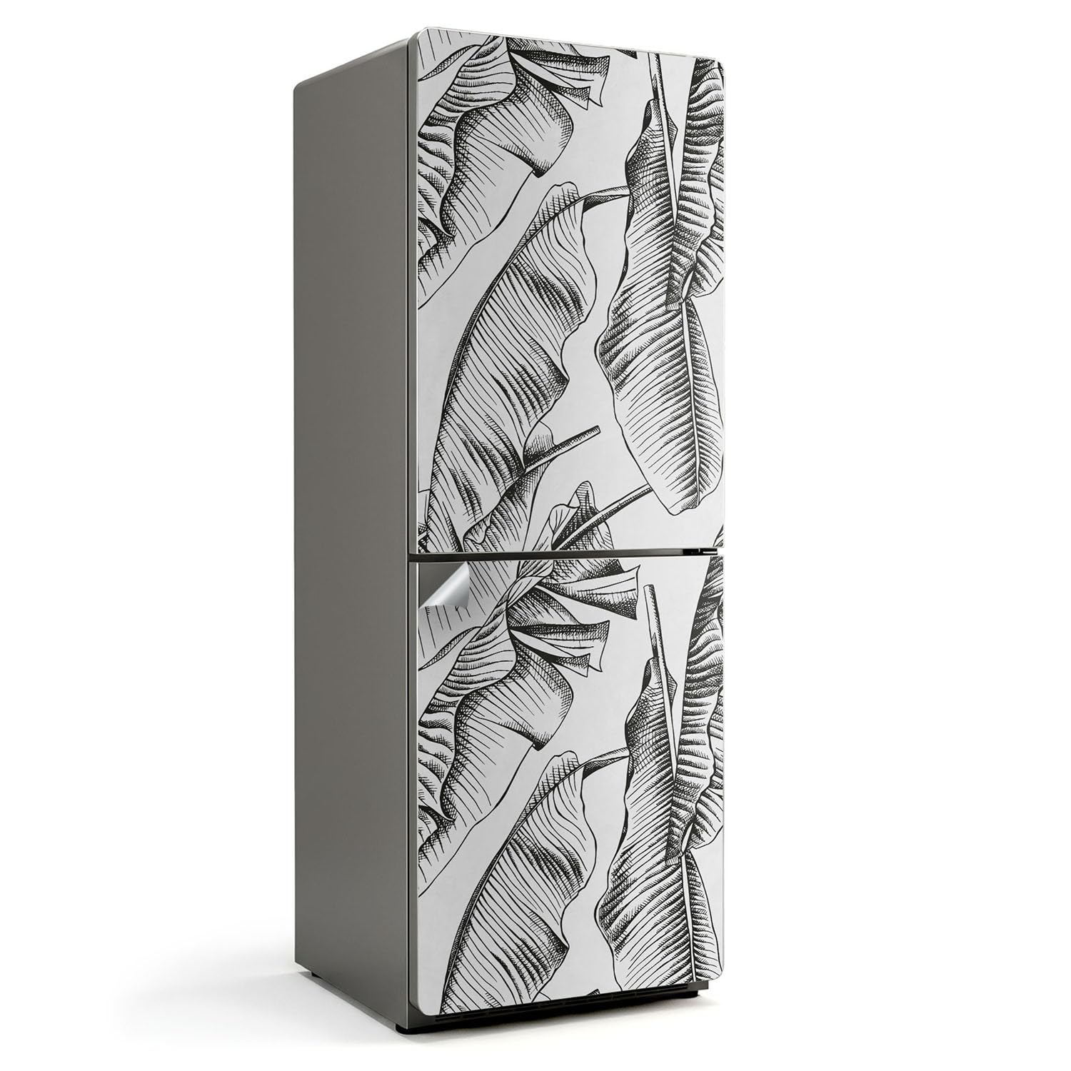 Vinilos decorativos para frigoríficos lavables de 70 x 190 cm con lámina adhesiva protectora