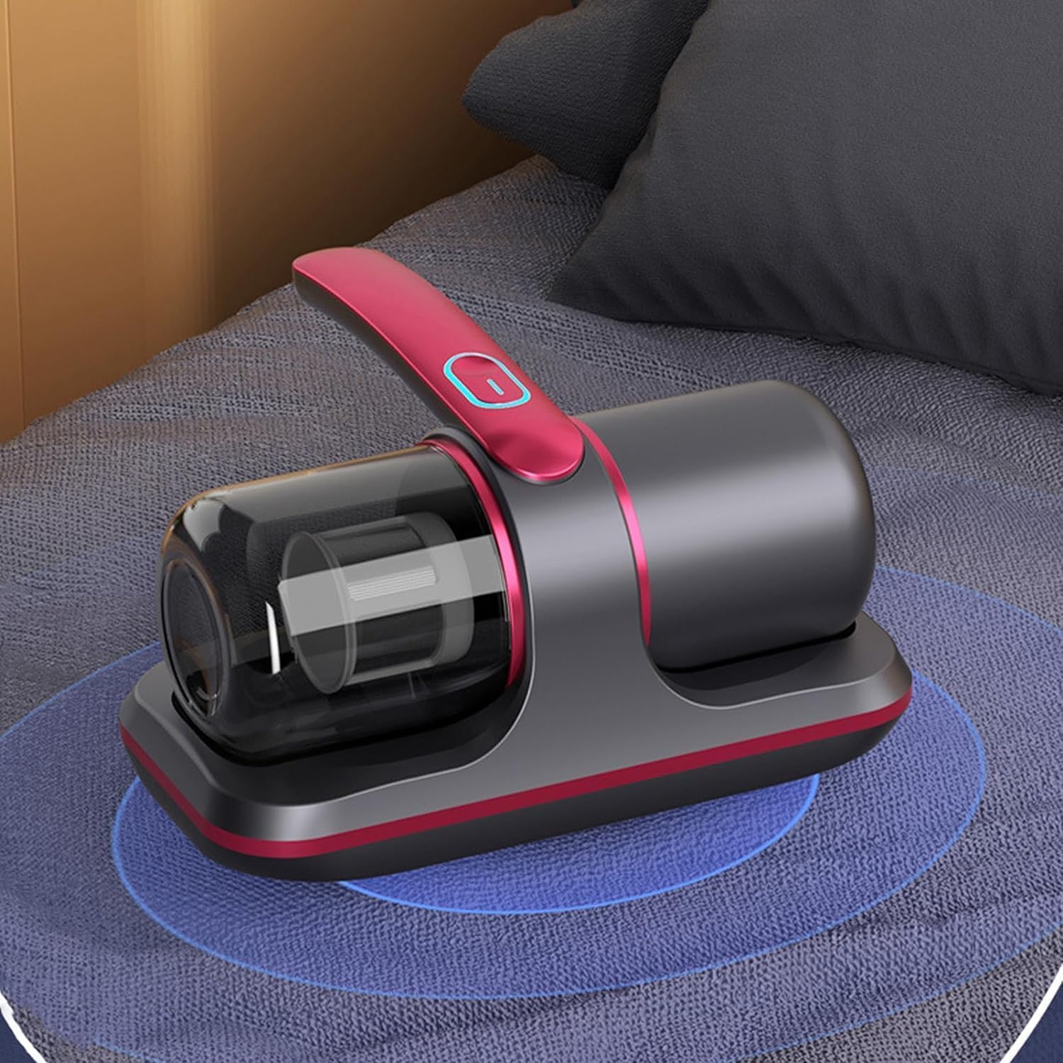 Deep Cleaning Vacuum, Handheld Bed Cordless Vacuum Cleaner with Washable Filter
