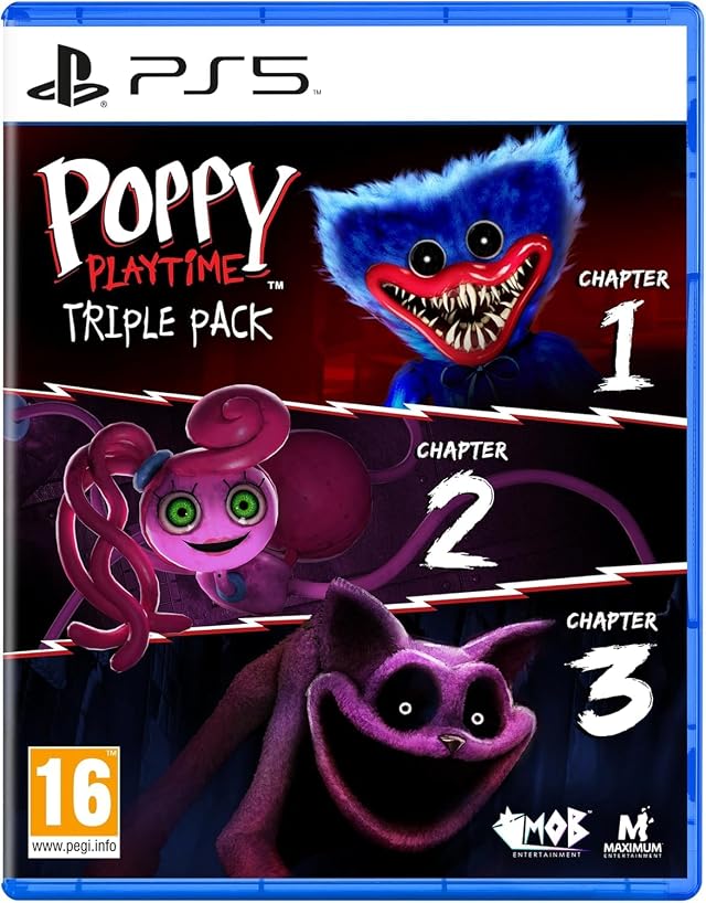 Poppy Playtime Triple Pack - Compatible for PS5 - UK PAL
