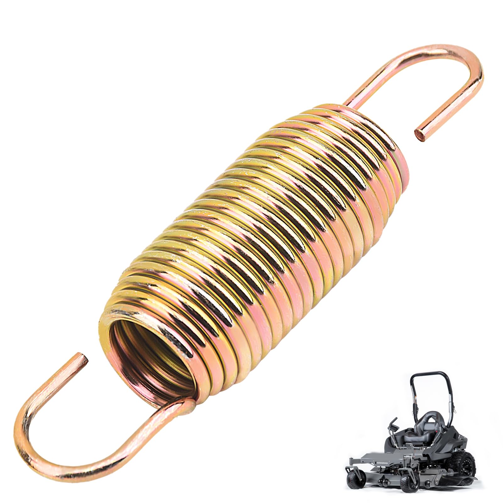 434-0007-00 Deck Idler Spring Yellow for Spar-tan Lawn Mower SRT RZ KG RT, Pump Idler Spring Accessories