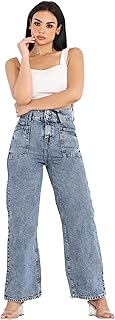JBS Denim Women's Wide Leg Cut Jeans