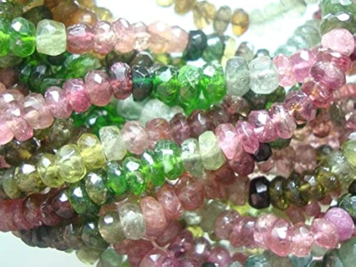 Perles tourmaline pour réparer et personnaliser vos colliers de pierres