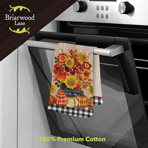 Miniatura 2 de Briarwood Lane Toalla de mano de otoño ramo de otoño 26" x 18"