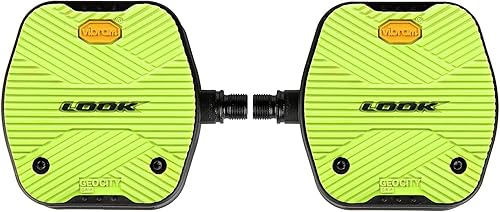 Miniatura 2 de LOOK Cycle - Geo City Grip - Pedales de bicicleta BTT - Pedales planos - Seguridad antideslizante - Goma innovadora de agarre activo - Pedal de